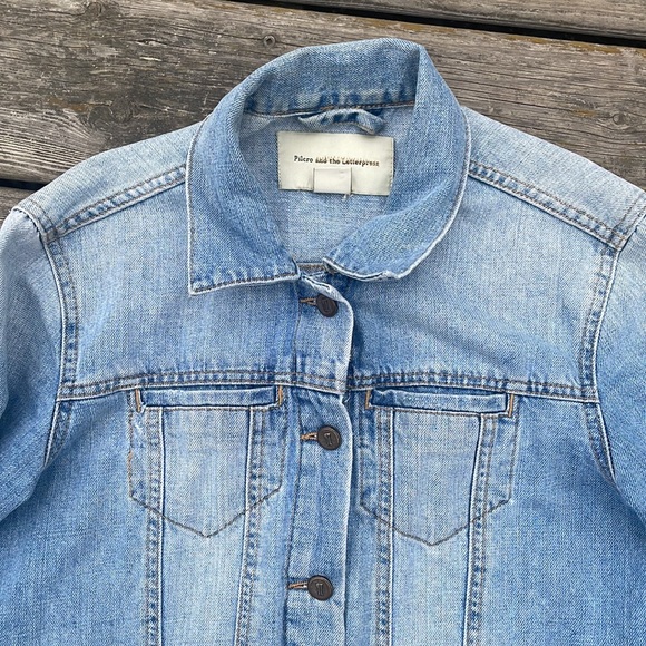 Anthropologie Pilcro and the Letterpress Denim Jean Jacket - Picture 2 of 11